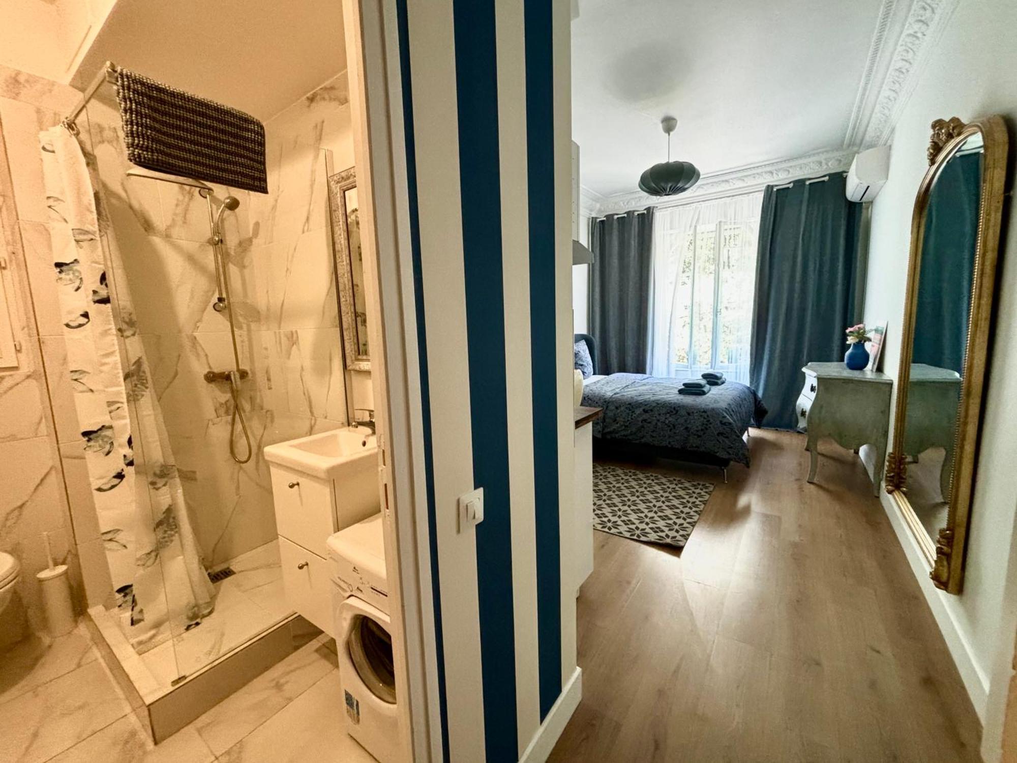 Studio 2 Steps From The Sea Near The Negresco Hotel Nice Exteriör bild